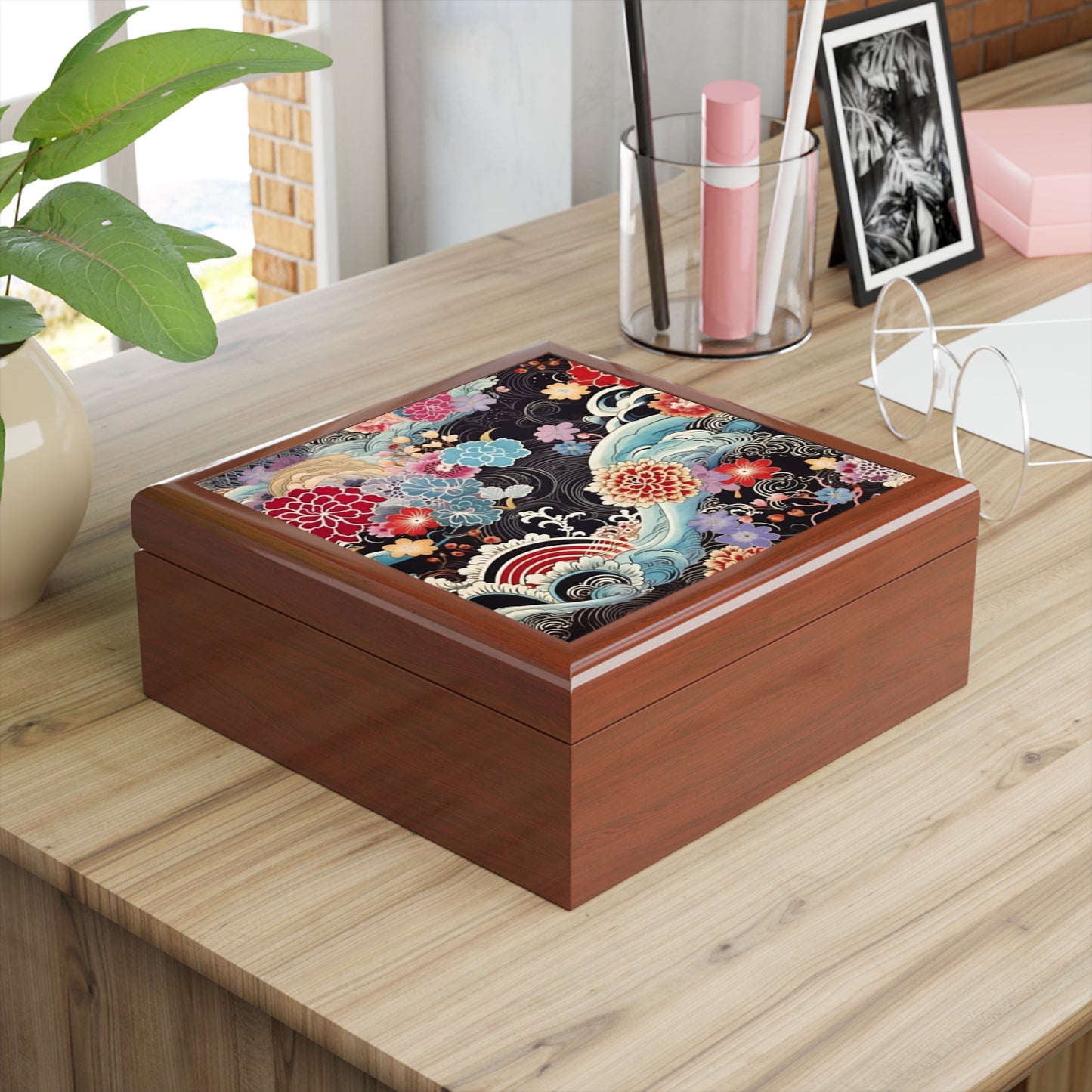 Authentic Japanese Kimono Jewelry Box: Embrace Tradition