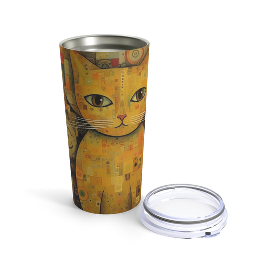 Expressions of Modernity: Klimt-Inspired Tumbler