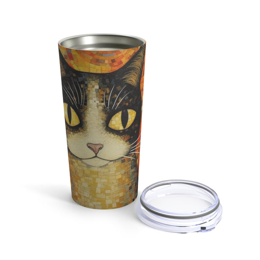 Symbolic Elegance: Gustav Klimt-Inspired Tumbler