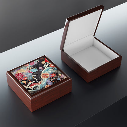 Authentic Japanese Kimono Jewelry Box: Embrace Tradition