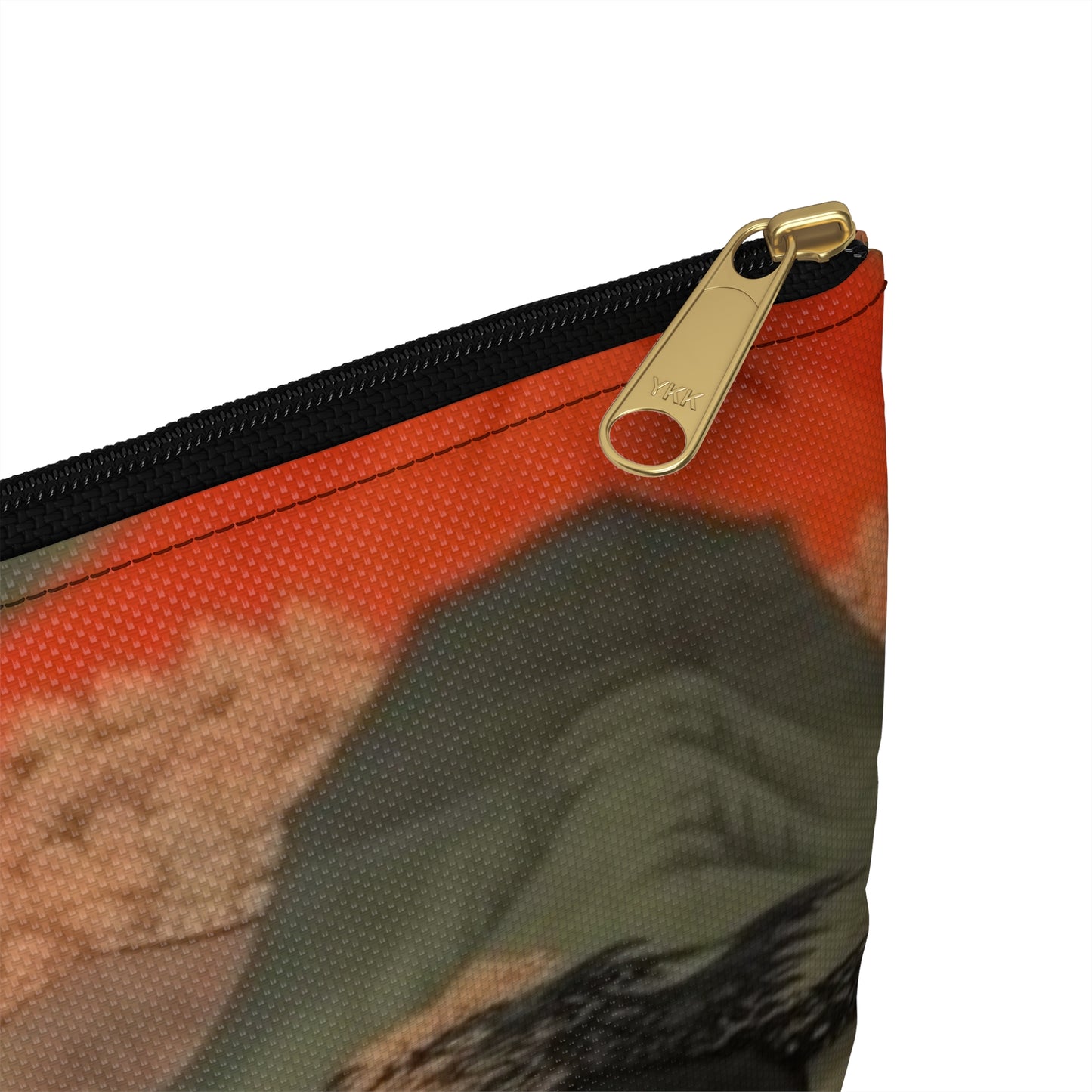 Custom Japanese Tapestry on a Accessory Pouch - Unique Artistic Expression