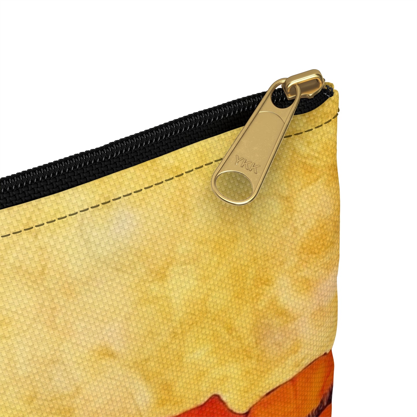 Elevate Your Style: Accessory Pouch Adorned with Gustav Klimt's Poppies