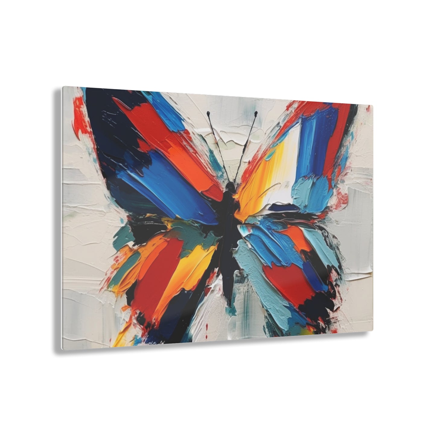 Abstract Acrylic Prints for Art Lovers: Butterfly-Inspired Delight