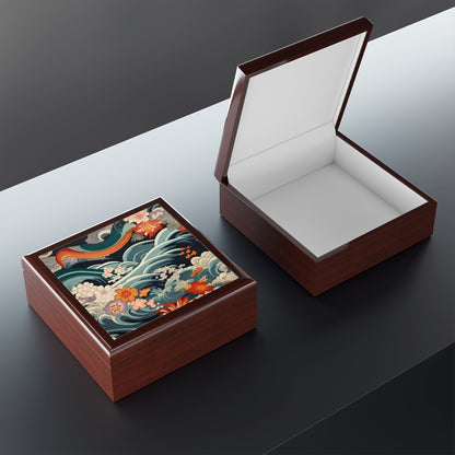 Elegant Kimono Jewelry Box: Embrace Japanese Artistry