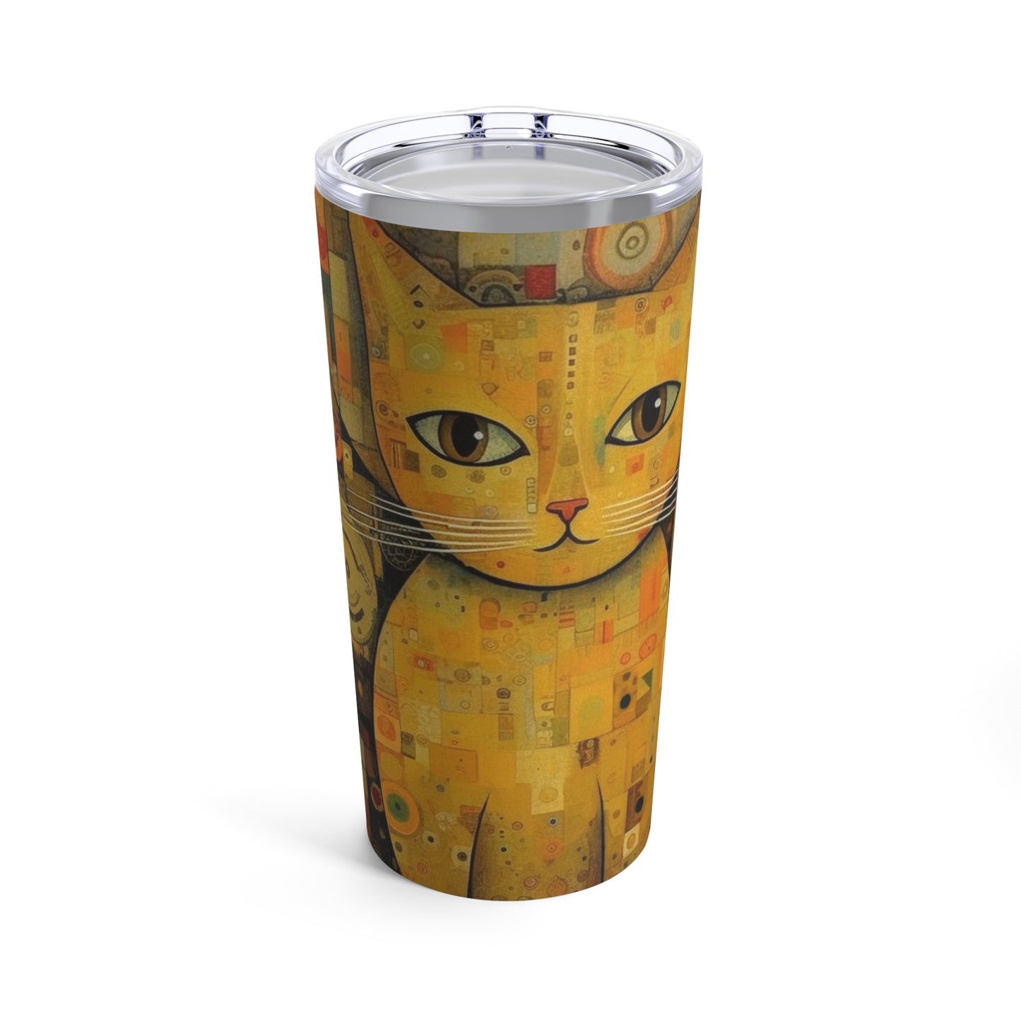 Expressions of Modernity: Klimt-Inspired Tumbler