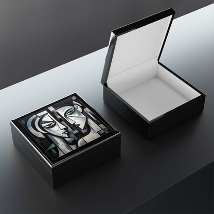 Cubist Paintings Jewelry Box: Captivating Brush Strokes in Every Refreshing Drink